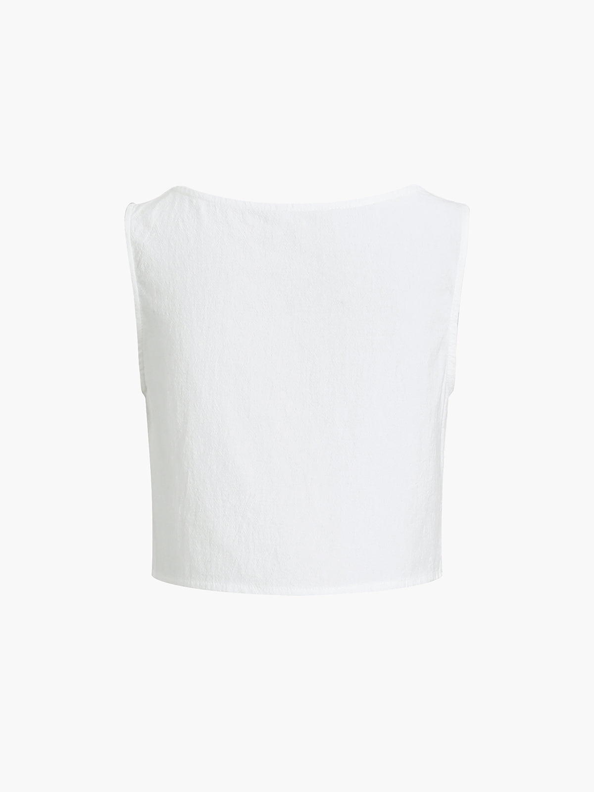 Ensembles shorts à volants en coton uni