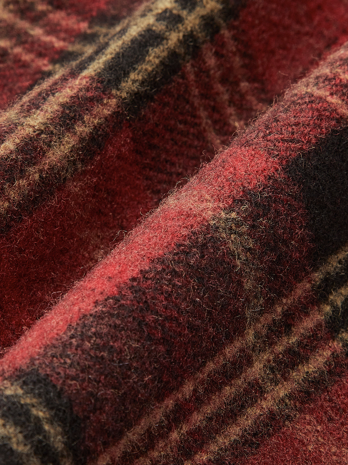 Jupe à carreaux taille mi-haute avec fermeture éclair sur le côté