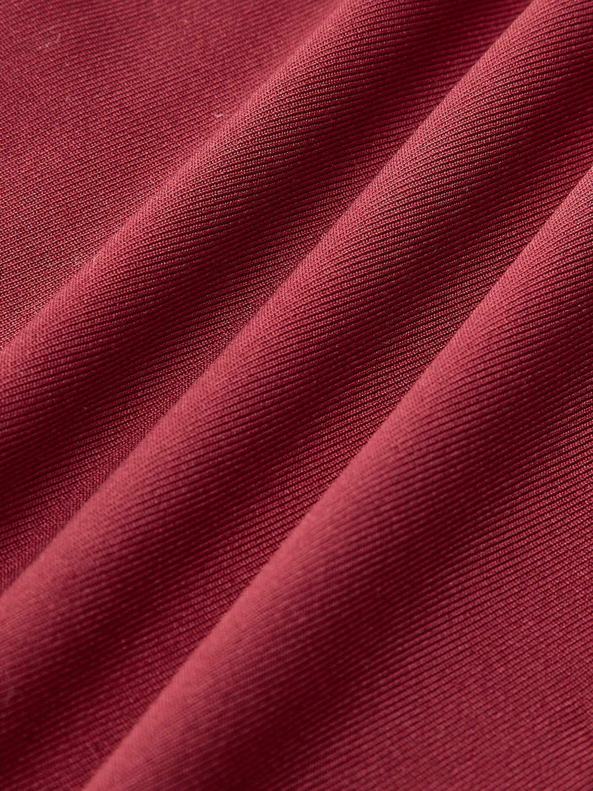 Robe longue cintrée en jersey froncé