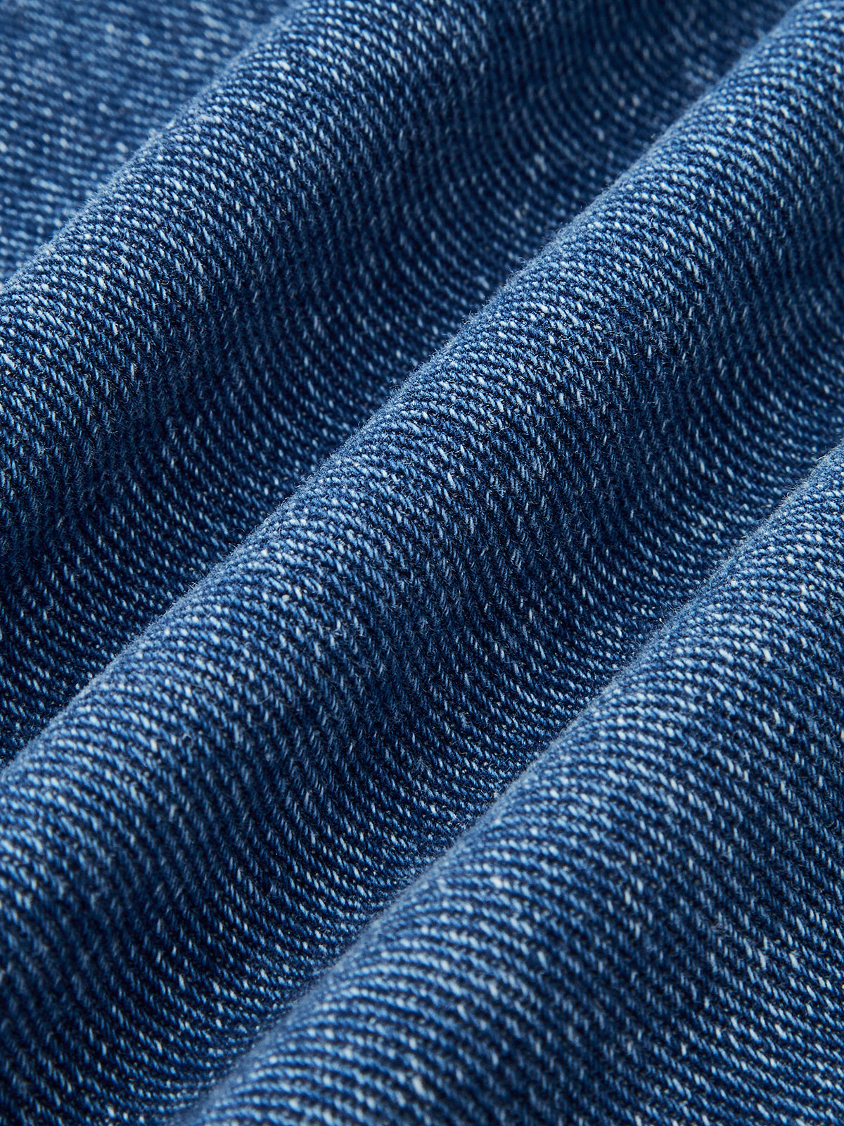 Jeanskleid mit Gürtel, Knopfleiste und Falten