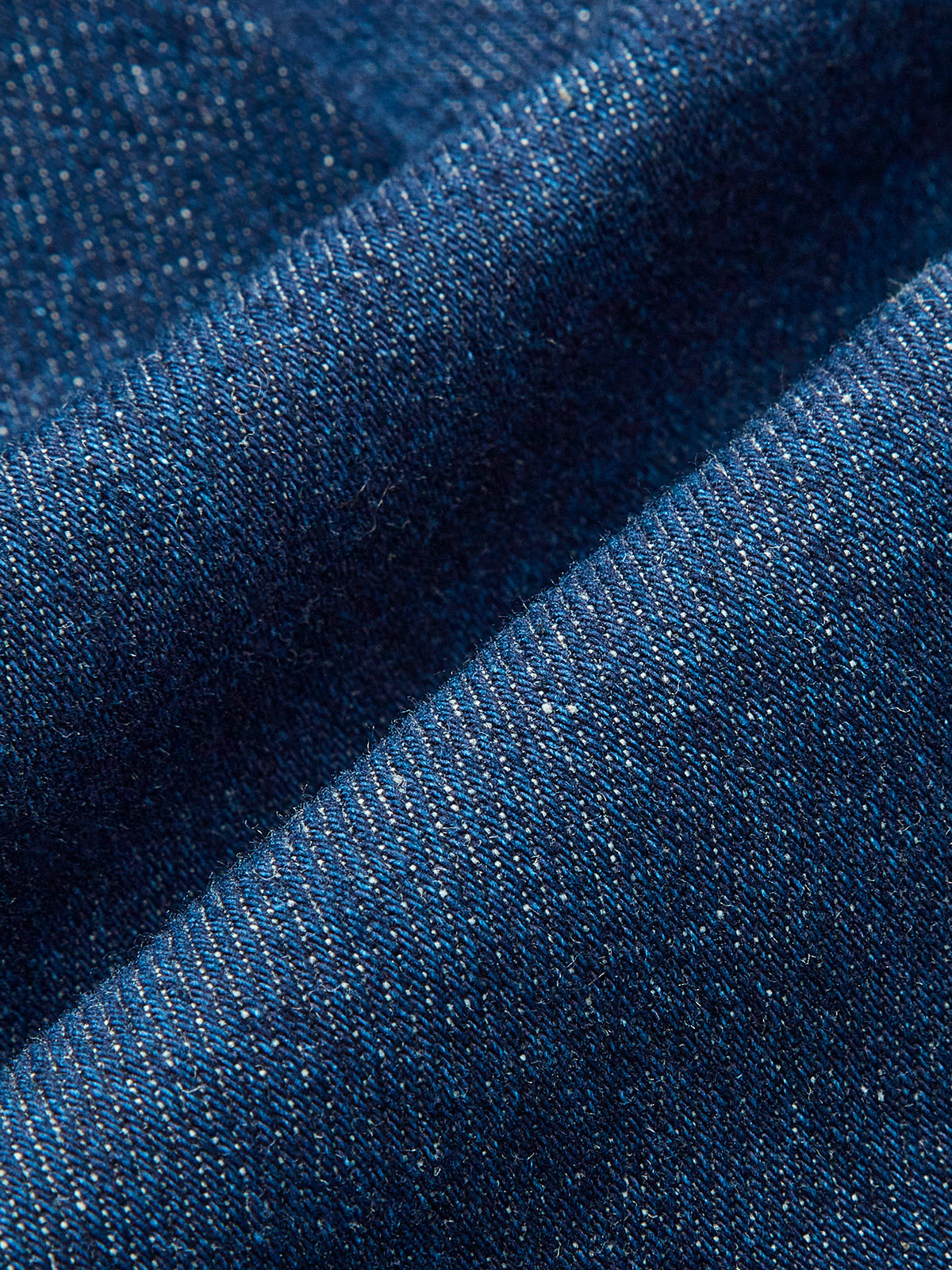 Jeanskleid mit gekreuztem Rückenausschnitt und ausgestelltem Rock