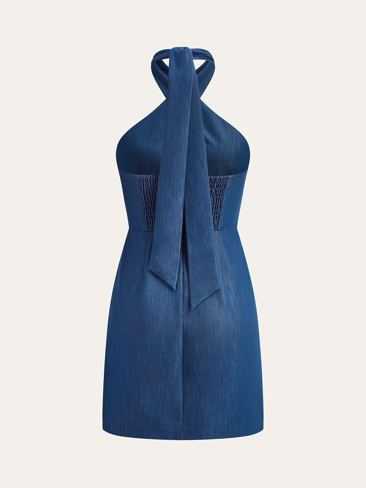 Neckholder-Minikleid