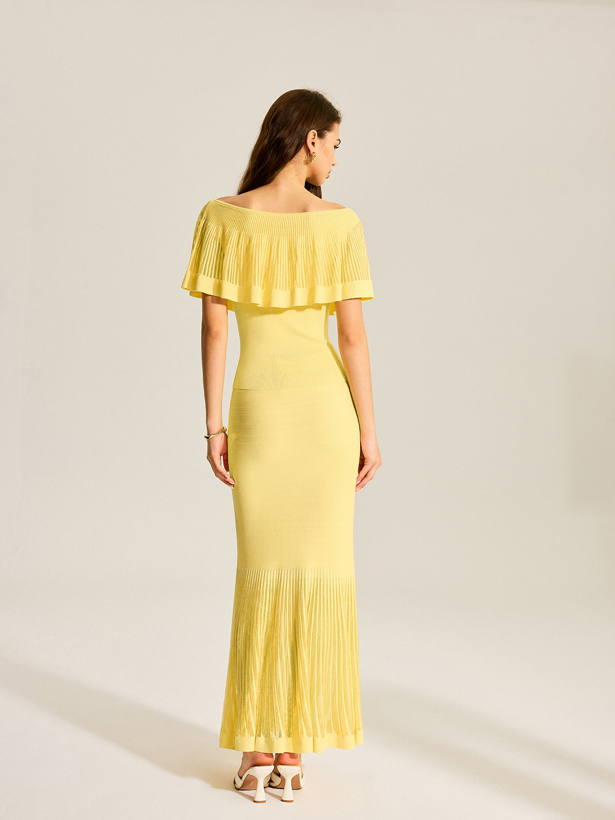 Strickrock mit Tülleinsätzen