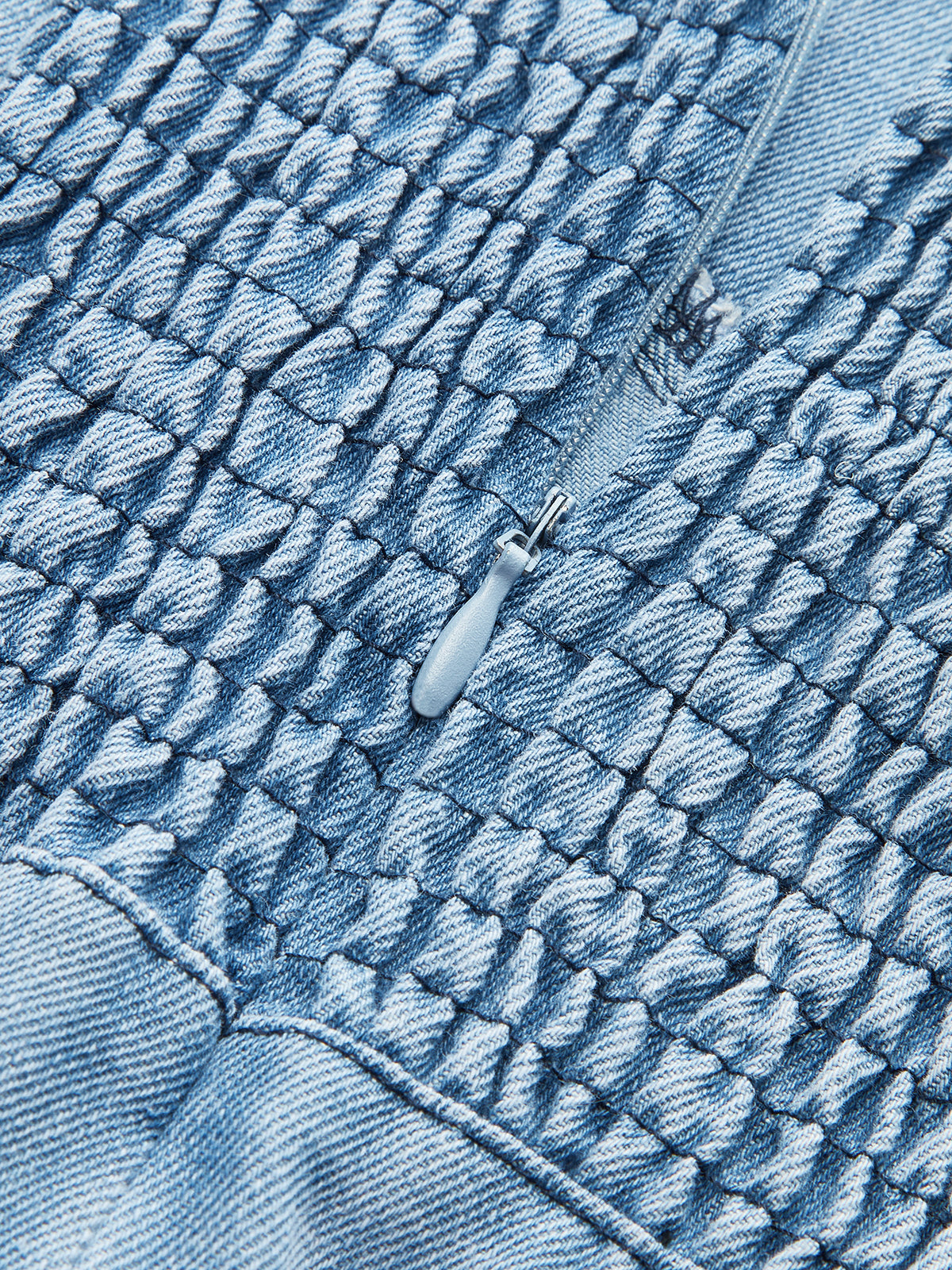 Jeanskleid mit Spaghettiträgern, Midi-Länge