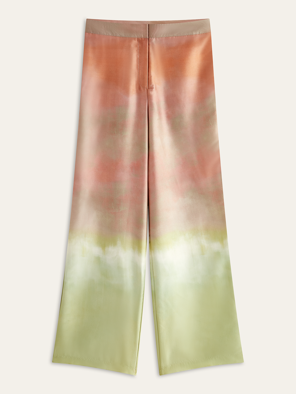 Mid-Waist Color Gradient Pants