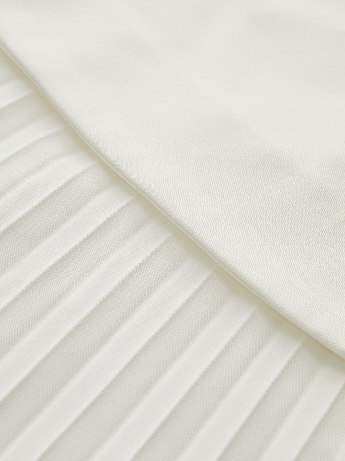 Halter Neck Strapless Pleated Mini Dress