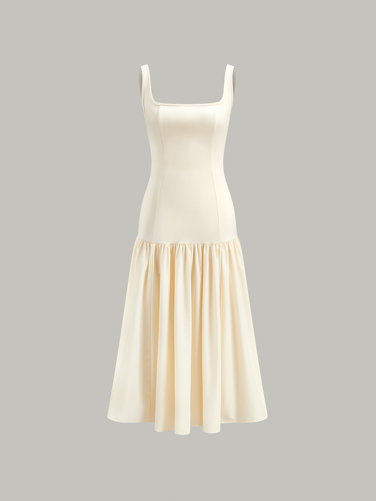 Ruffle Long Cami Sundress