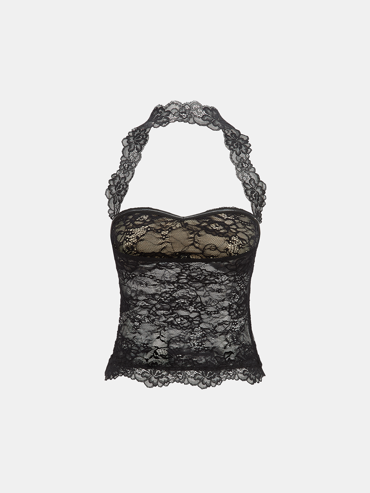 Haut dos nu en dentelle