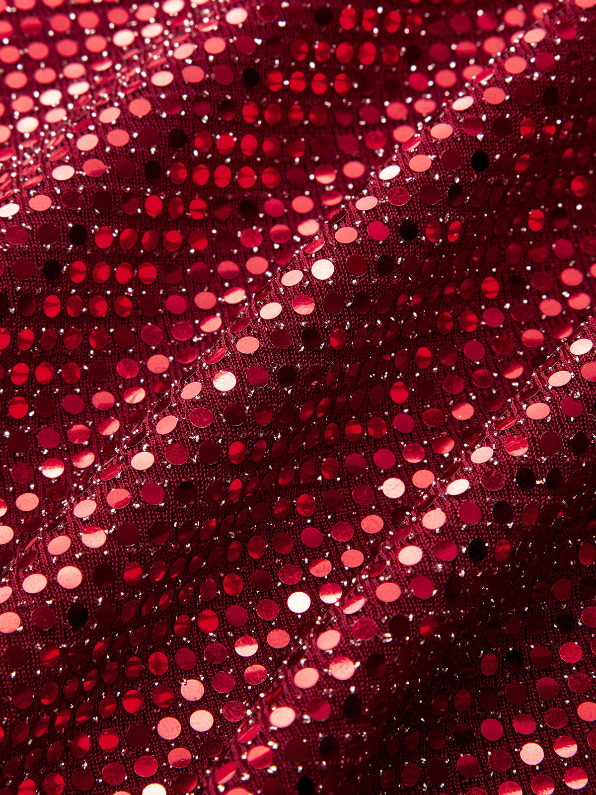 Haut sans manches froncé à sequins