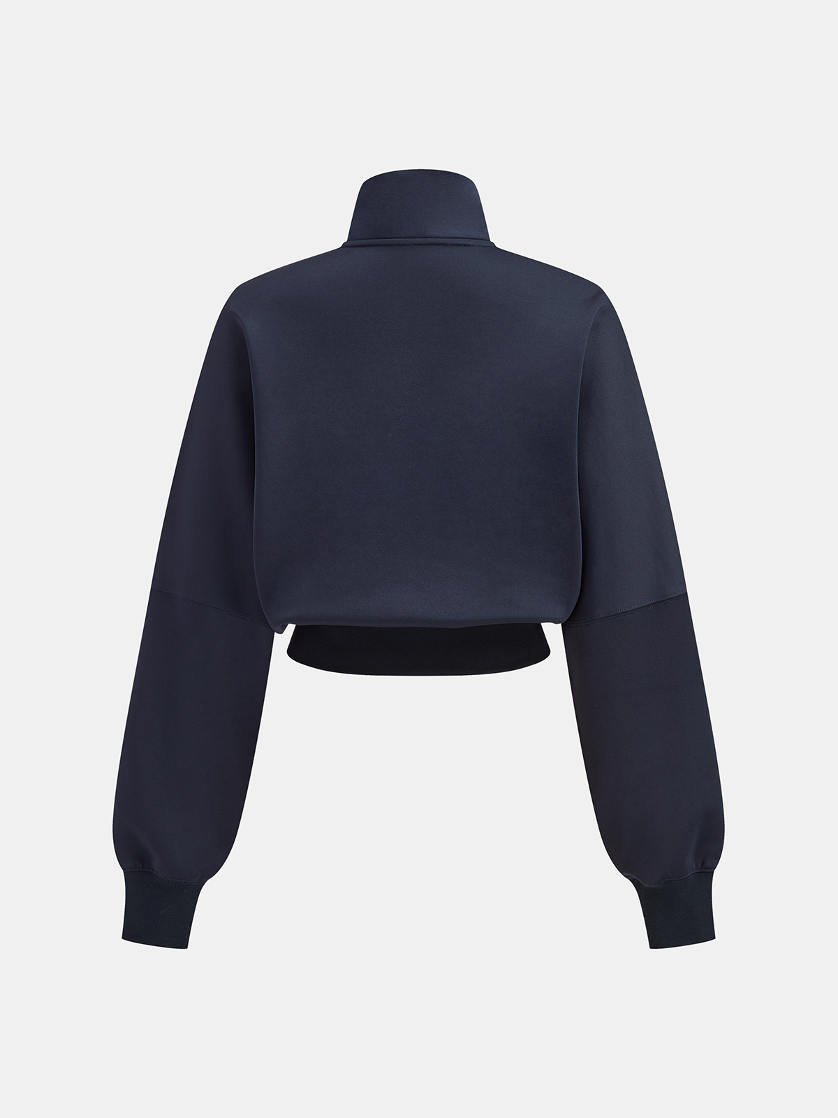 Quadruple Stripe Cropped Sweatshirt